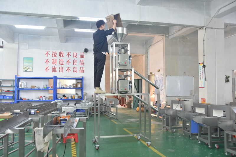Plastic Flake Gravity Free Fall Metal Detector for Rice Powder Flour