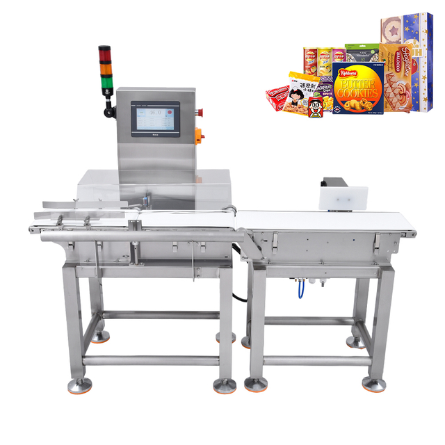 Glass Bottle Check Weigher，Check Weigher with Rejector，Conveyor Check Weigher