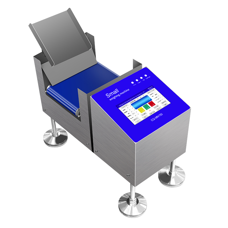 China Customizable Online Check Weigher 304 Stainless Steel Cosmetic Check Weigher with Touch Screen Small Bottle Scale Conveyor