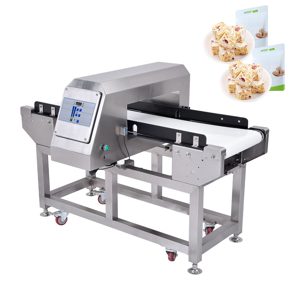 Metal Detector for in Aluminum Foil Packaging，Biscuit Metal Detector，Intelligent Food Metal Detector