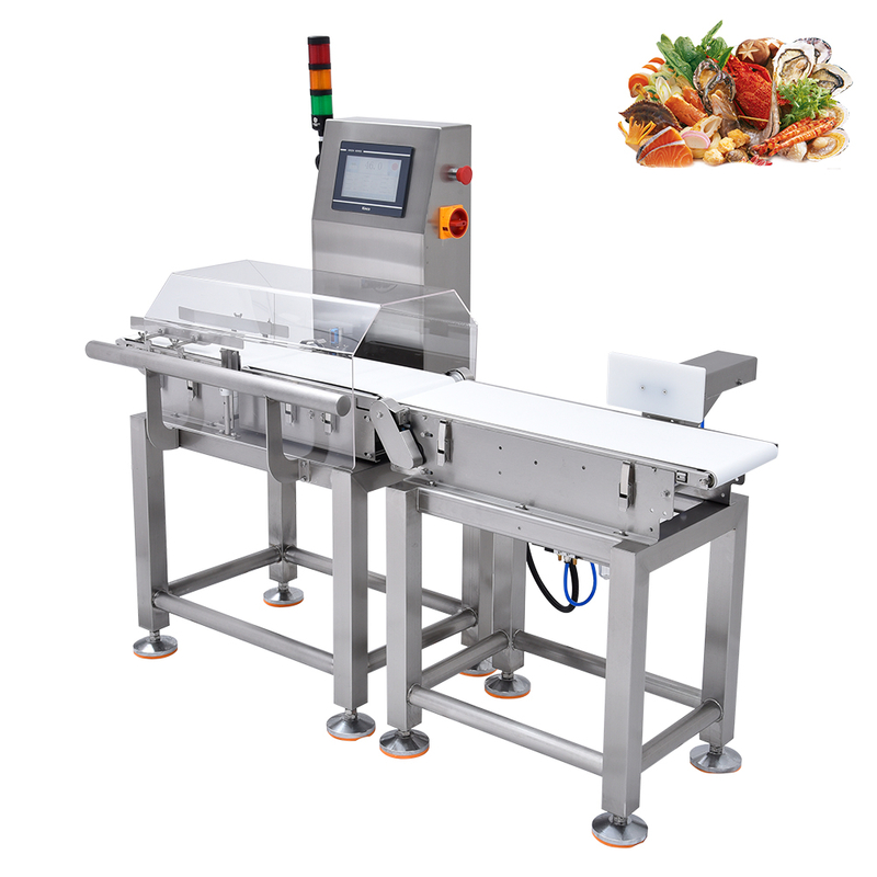 Glass Bottle Check Weigher，Check Weigher with Rejector，Conveyor Check Weigher