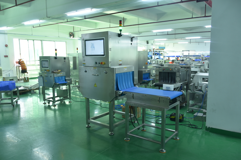 X-Ray Inspection System with Pusher Rejection for Large Cartons for Heavy Packaged Food Lines