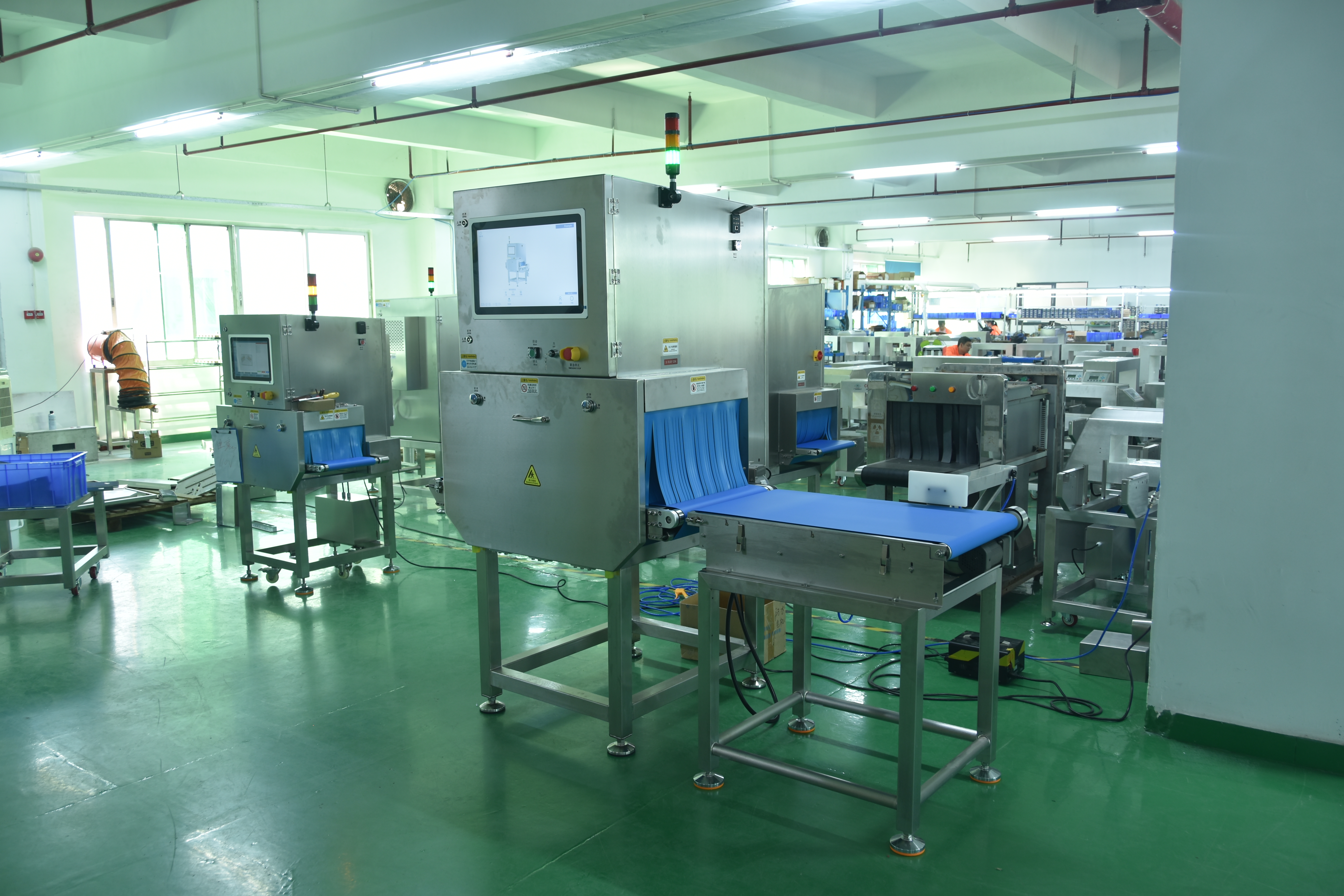 X-Ray Inspection System with Pusher Rejection for Large Cartons for Heavy Packaged Food Lines