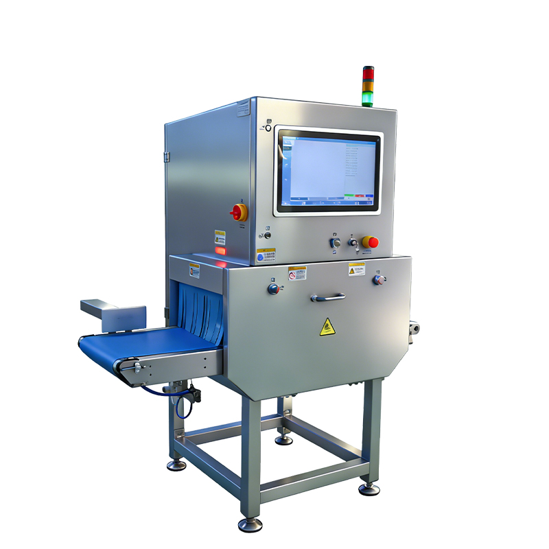 X-Ray Inspection System with Integrated Pusher for Heavy Packaging
