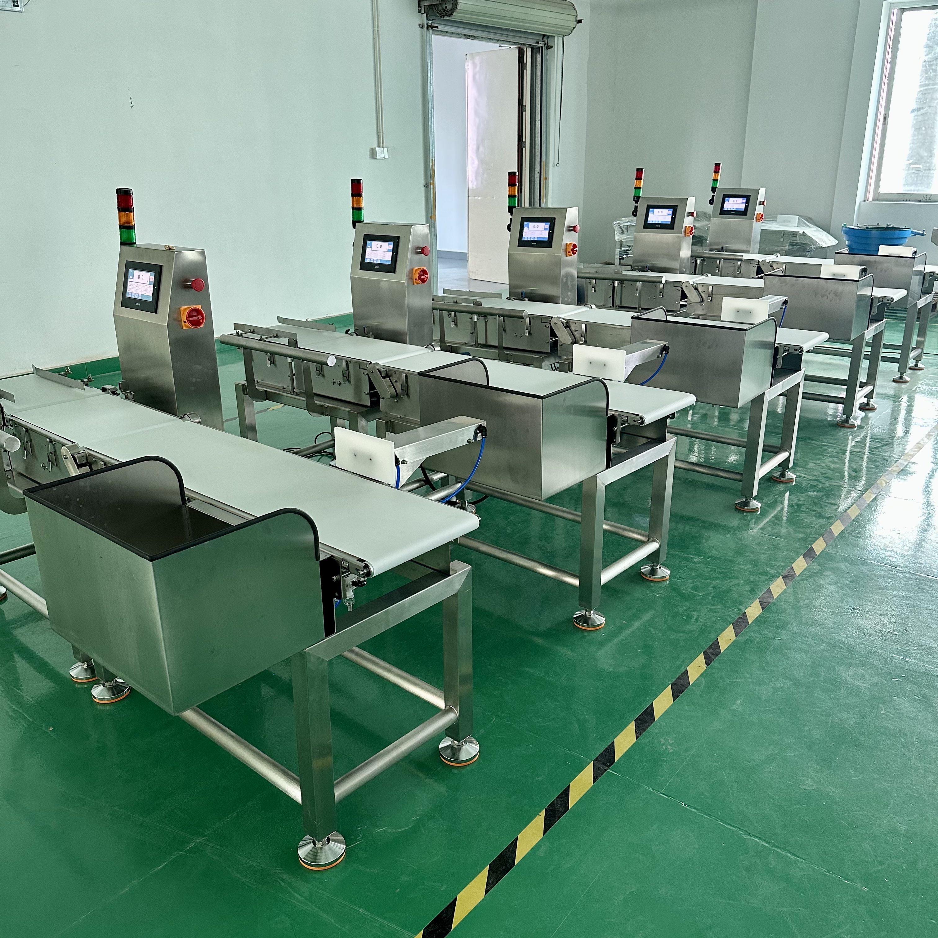 3kg High Precision Checkweigher with Customizable Rejection 0.5g High Precision Checkweigher