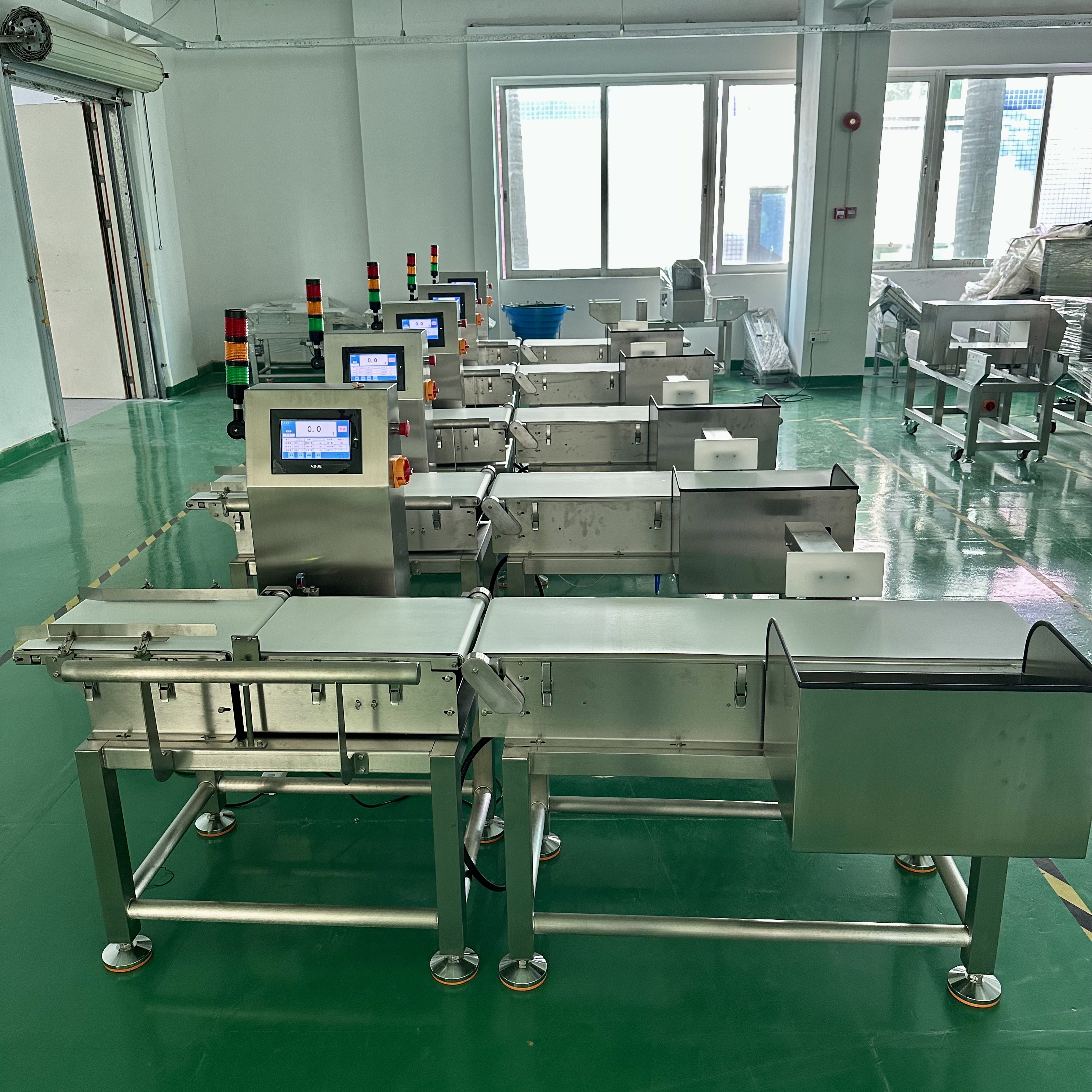 3kg High Precision Checkweigher with Customizable Rejection 0.5g High Precision Checkweigher