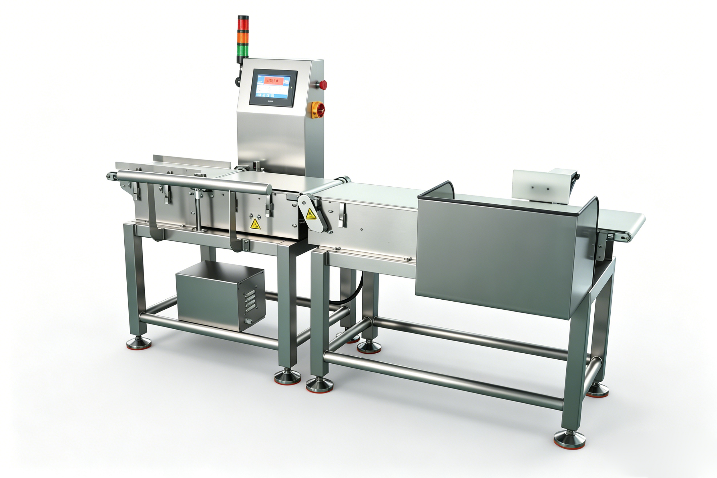 3kg High Precision Checkweigher with Customizable Rejection 0.5g High Precision Checkweigher