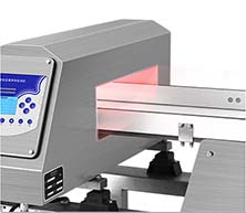 918 high precision detection head with red-lit detection tunnel
